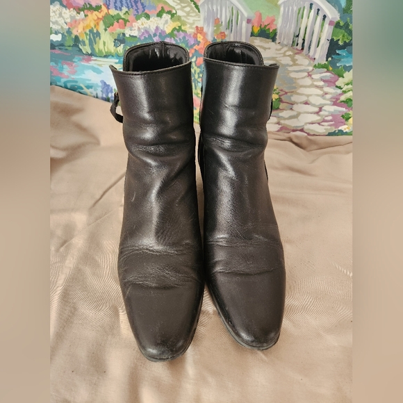 Zara leather ankle boots - Picture 2 of 6